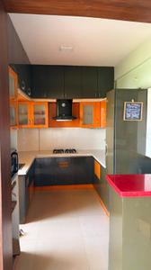 Kitchen Image of 1650 Sq.ft 3 BHK Apartment / Flat for rent in Keerthi Royal Palms Phase I , Electronic City Bengaluru for Rs. 40000