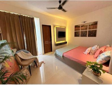Bedroom Image of 1000 Sq.ft 2 BHK Apartment / Flat for rent in Somya Sky Elite, Jagatpura Jaipur for Rs. 27500