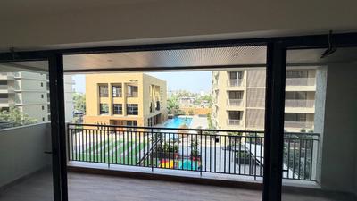 Balcony Image of 2130 Sq.ft 4 BHK Apartment / Flat for rent in Virasha Nisarga, Gulmohar Colony Bhopal for Rs. 60000