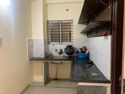 Kitchen Image of 550 Sq.ft 1 BHK Apartment / Flat for rent in Limbodi Indore for Rs. 9000