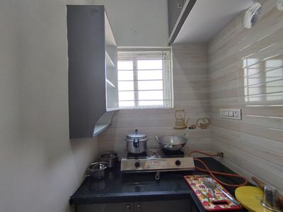Kitchen Image of 550 Sq.ft 1 BHK Apartment / Flat for rent in ITI Layout Bengaluru for Rs. 22000