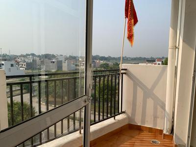 Balcony Image of 1450 Sq.ft 3 BHK Apartment / Flat for rent in Paarth Aadyant, Ahmamau Lucknow for Rs. 22000