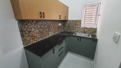 Kitchen Image of 500 Sq.ft 1 BHK Apartment / Flat for rent in Annapurneshwari Nagar Bengaluru for Rs. 14000