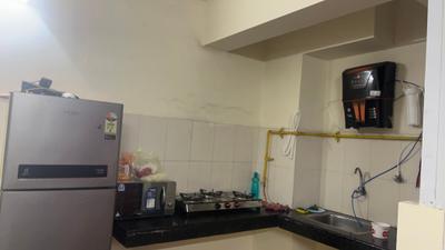 Kitchen Image of 580 Sq.ft 1 BHK Apartment / Flat for rent in Wave Dream Homes, Wave City Ghaziabad for Rs. 16800