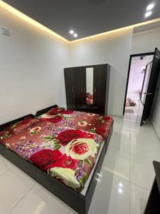 Bedroom Image of 1250 Sq.ft 2.5 BHK Apartment / Flat for rent in Malabar County III, Vaishno Devi Circle Ahmedabad for Rs. 35000