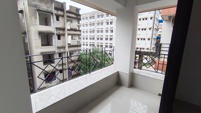 Balcony Image of 1200 Sq.ft 3 BHK Apartment / Flat for sale in New Town Kolkata for Rs. 8700000