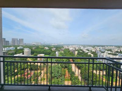Balcony Image of 1920 Sq.ft 3 BHK Apartment / Flat for rent in DSR Park Ridge, Nallagandla Hyderabad for Rs. 60000