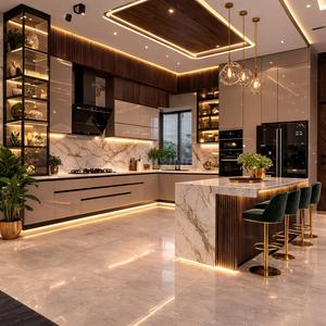 Kitchen Image of 1550 Sq.ft 3 BHK Apartment / Flat for sale in Sector 104 Noida for Rs. 8500000