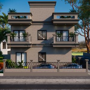 Building Image of 2500 Sq.ft 3 BHK Villa for sale in Globe Homes, Makarwali Ajmer for Rs. 10400000
