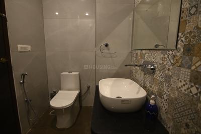 Bathroom Image of 450 Sq.ft 1 RK Studio for rent in Vidhyadhar Nagar Jaipur for Rs. 21000