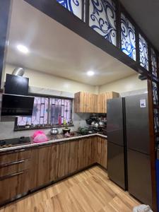 Kitchen Image of 1156 Sq.ft 3 BHK Apartment / Flat for sale in Saket Nagar, Dunlop Kolkata for Rs. 8500000