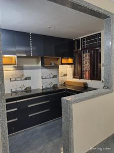 Kitchen Image of 980 Sq.ft 3 BHK Apartment / Flat for rent in Pratap Nagar Jaipur for Rs. 25000