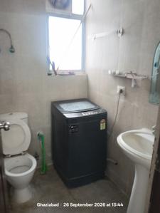 Bathroom Image of 585 Sq.ft 1 BHK Apartment / Flat for rent in Shubhhomes Urban Homes Phase 2A, Bamheta Village Ghaziabad for Rs. 15000