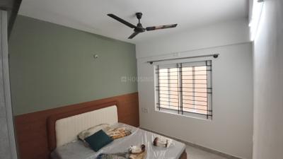 Bedroom Image of 849 Sq.ft 1 BHK Builder Floor for rent in Mahadevapura Bengaluru for Rs. 34999