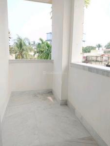 Balcony Image of 760 Sq.ft 2 BHK Builder Floor for rent in Baghajatin Kolkata for Rs. 12700