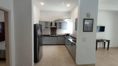 Kitchen Image of 3500 Sq.ft 3.5 BHK Independent House for rent in Omaxe NRI City, Omega II Greater Noida for Rs. 45000