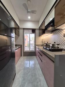 Kitchen Image of 748 Sq.ft 2 BHK Apartment / Flat for sale in Niwas Jade Gardens, Palghar Mumbai for Rs. 4250001