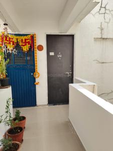 Balcony Image of 630 Sq.ft 1 BHK Apartment / Flat for sale in Bopkhel Pune for Rs. 3700000