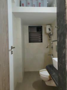 Common Bathroom Image of 695 Sq.ft 2 BHK Apartment / Flat for sale in Vasai West Vasai for Rs. 8200000