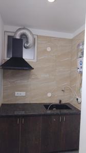 Kitchen Image of 750 Sq.ft 1 BHK Builder Floor for rent in Sushant Lok Phase 1 Gurgaon for Rs. 28000