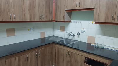 Kitchen Image of 1600 Sq.ft 3 BHK Apartment / Flat for rent in Santhi Savera, Pallimukku Kochi for Rs. 42000