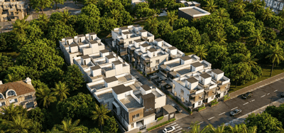 Image of 3081 Sq.ft 4 BHK Villa for sale in Padur, Chennai for Rs. 32900000