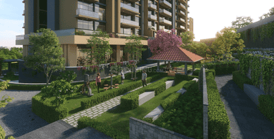 Image of 2450 Sq.ft 4.5 BHK Apartment / Flat for sale in Bavdhan, Pune for Rs. 23000000