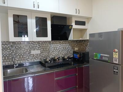 Kitchen Image of 690 Sq.ft 2 BHK Apartment / Flat for sale in Bren Northern Lights, Kogilu Bengaluru for Rs. 7500000