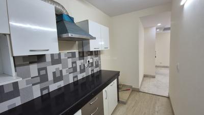 Kitchen Image of 1500 Sq.ft 3 BHK Builder Floor for rent in Gautam Nagar New Delhi for Rs. 60000