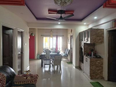 Hall Image of 1311 Sq.ft 3 BHK Apartment / Flat for sale in Aashrayaa Crystal by Aashrayaa Projects, Bommanahalli Bengaluru for Rs. 9500000