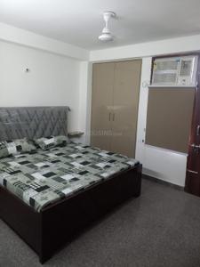 Bedroom Image of 850 Sq.ft 1 BHK Independent House for rent in Sector 52 Gurgaon for Rs. 25000