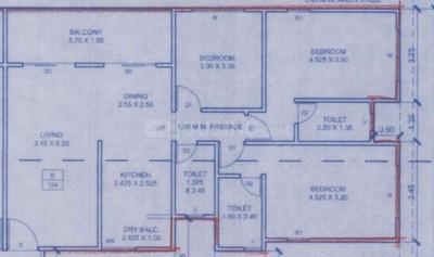 Image of 1100 Sq.ft 2 BHK Apartment / Flat for sale in Mohammed Wadi, Pune for Rs. 8900000