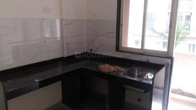 Kitchen Image of 603 Sq.ft 1 BHK Apartment / Flat for sale in Haware Pinnacle, Muthaval Thane for Rs. 2500000
