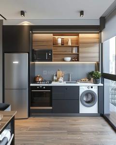 Kitchen Image of 320 Sq.ft 1 RK Studio for sale in Central Park Resorts, Sector 48 Gurgaon for Rs. 2500000