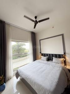 Bedroom Image of 1050 Sq.ft 2 BHK Apartment / Flat for rent in Tavra Golden Luxuria, Vadadla Bharuch for Rs. 12000