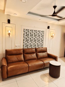 Living Room Image of 682 Sq.ft 1 BHK Apartment / Flat for sale in Brigade Xanadu, Chinna Nolambur Chennai for Rs. 8000000