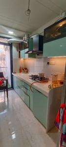 Kitchen Image of 1300 Sq.ft 2 BHK Apartment / Flat for rent in Mansarovar Jaipur for Rs. 25000