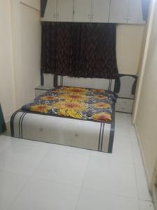 Bedroom Image of 800 Sq.ft 1.5 BHK Apartment / Flat for rent in Indira Nagar Nashik for Rs. 10000