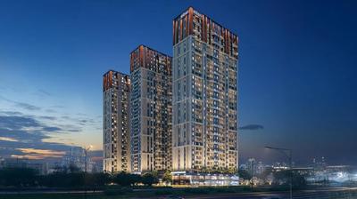 Image of 875 Sq.ft 1 BHK Apartment / Flat for sale in Siban, Gujarat International Finance Tec City, Gandhinagar for Rs. 8700000