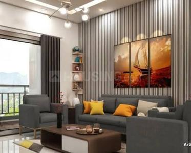Hall Image of 780 Sq.ft 1 BHK Apartment / Flat for sale in Godrej Aqua Vista, Keshav Nagar Pune for Rs. 7800000