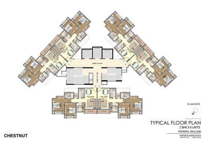 Image of 1200 Sq.ft 2 BHK Apartment / Flat for sale in Mulund West, Mumbai for Rs. 18900000