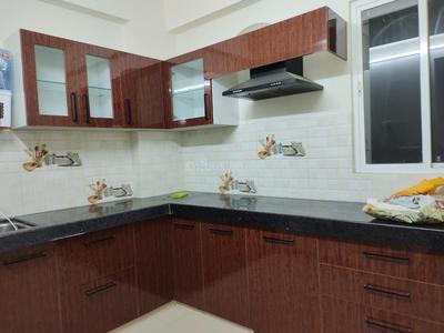 Kitchen Image of 791 Sq.ft 2 BHK Apartment / Flat for sale in Manglam Aadhar Vaishali Estate, Girdharipura Jaipur for Rs. 3400000