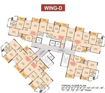 Image of 1725 Sq.ft 3 BHK Apartment / Flat for sale in Venkatesh Skydale, Hingne Khurd, Pune for Rs. 24900000