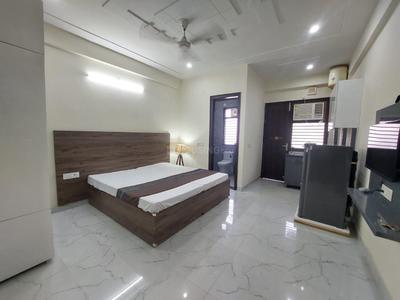 Bedroom Image of 580 Sq.ft 1 RK Builder Floor for rent in Sector 40 Gurgaon for Rs. 22000
