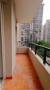 Balcony Image of 1650 Sq.ft 3 BHK Apartment / Flat for rent in Assotech Windsor Park, Indirapuram Ghaziabad for Rs. 36500