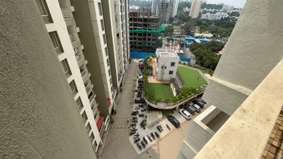 Living Room Image of 650 Sq.ft 1 BHK Apartment / Flat for rent in Majestique Mrugavarsha, Dhayari Pune for Rs. 16000