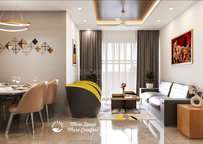 Image of 1750 Sq.ft 3 BHK Apartment / Flat for sale in Aadhvan Shine, Bopal, Ahmedabad for Rs. 8200000