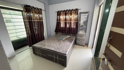 Bedroom Image of 1250 Sq.ft 2 BHK Apartment / Flat for rent in New Maninagar Ahmedabad for Rs. 20000