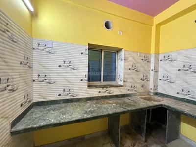 Kitchen Image of 1000 Sq.ft 3 BHK Apartment / Flat for rent in Paschim Putiary Kolkata for Rs. 19000