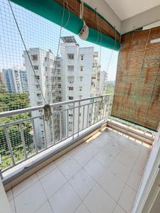 Balcony Image of 1729 Sq.ft 3 BHK Apartment / Flat for rent in Jagatpur Ahmedabad for Rs. 28000